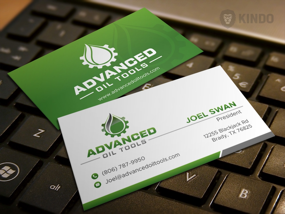 Advanced Oil Tools logo design by Kindo