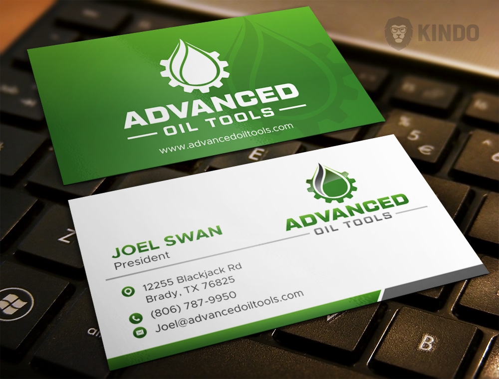 Advanced Oil Tools logo design by Kindo