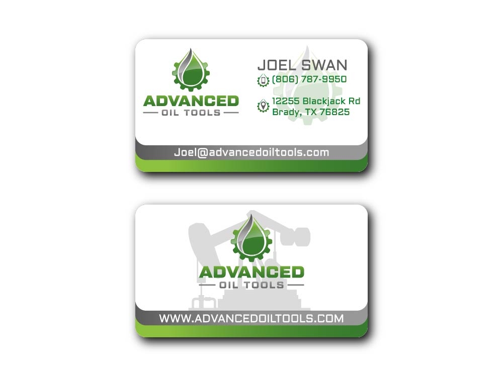 Advanced Oil Tools logo design by bulatITA