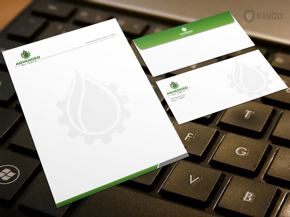 Advanced Oil Tools logo design by Kindo