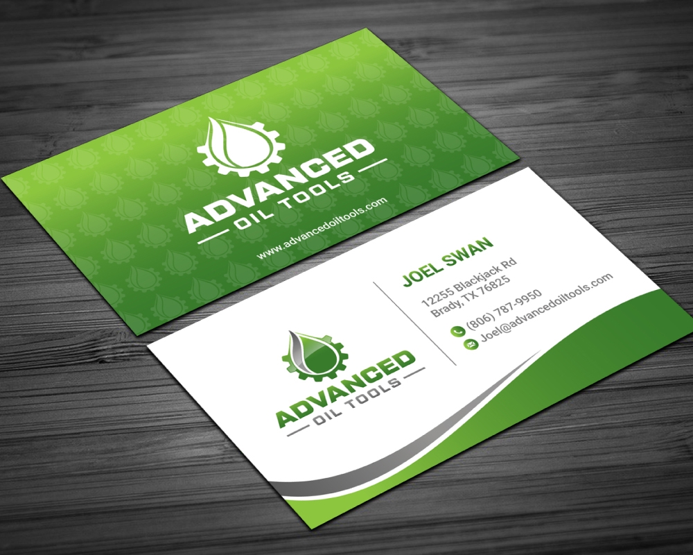 Advanced Oil Tools logo design by Boomstudioz