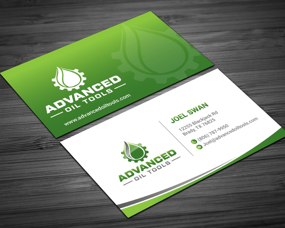 Advanced Oil Tools logo design by Boomstudioz