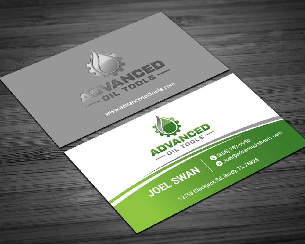 Advanced Oil Tools logo design by Boomstudioz