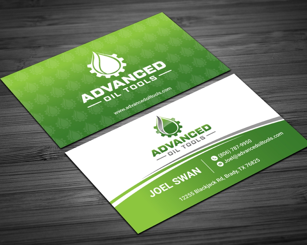 Advanced Oil Tools logo design by Boomstudioz