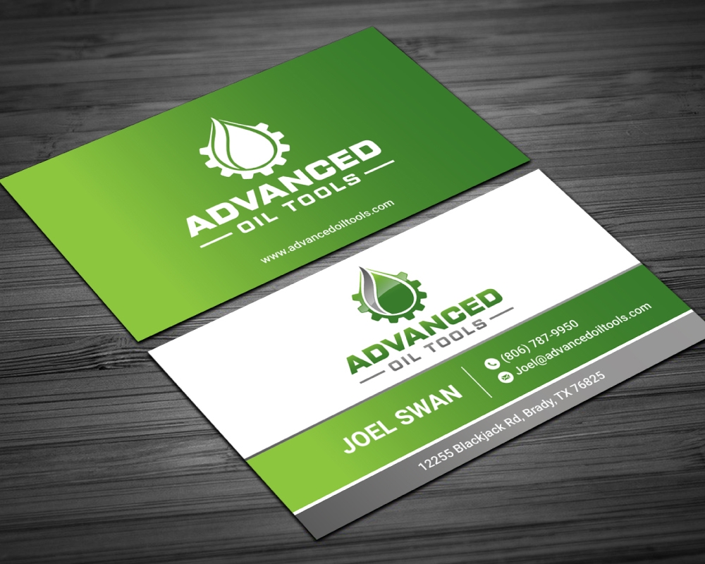 Advanced Oil Tools logo design by Boomstudioz