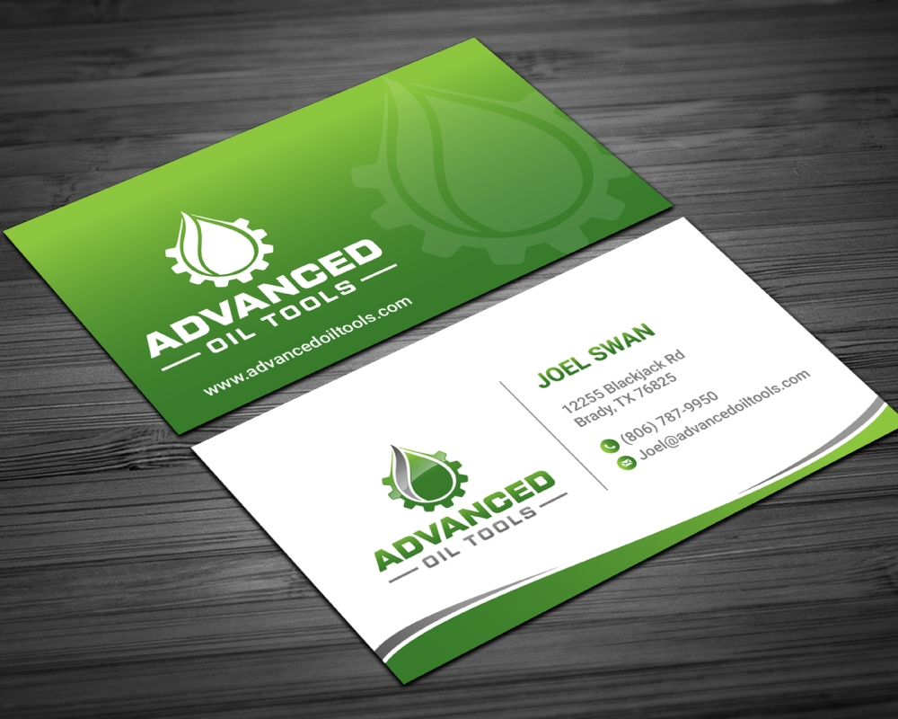 Advanced Oil Tools logo design by Boomstudioz