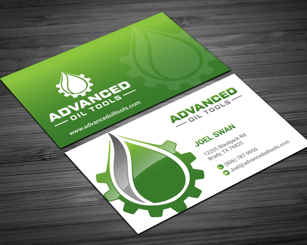 Advanced Oil Tools logo design by Boomstudioz