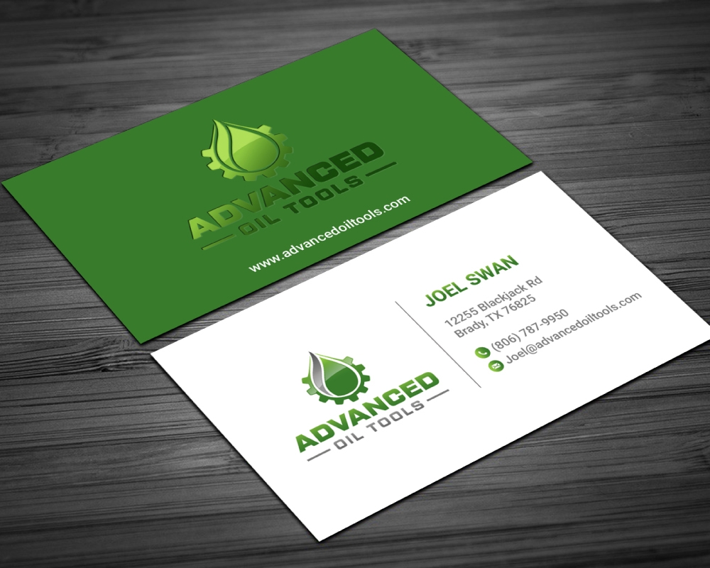 Advanced Oil Tools logo design by Boomstudioz