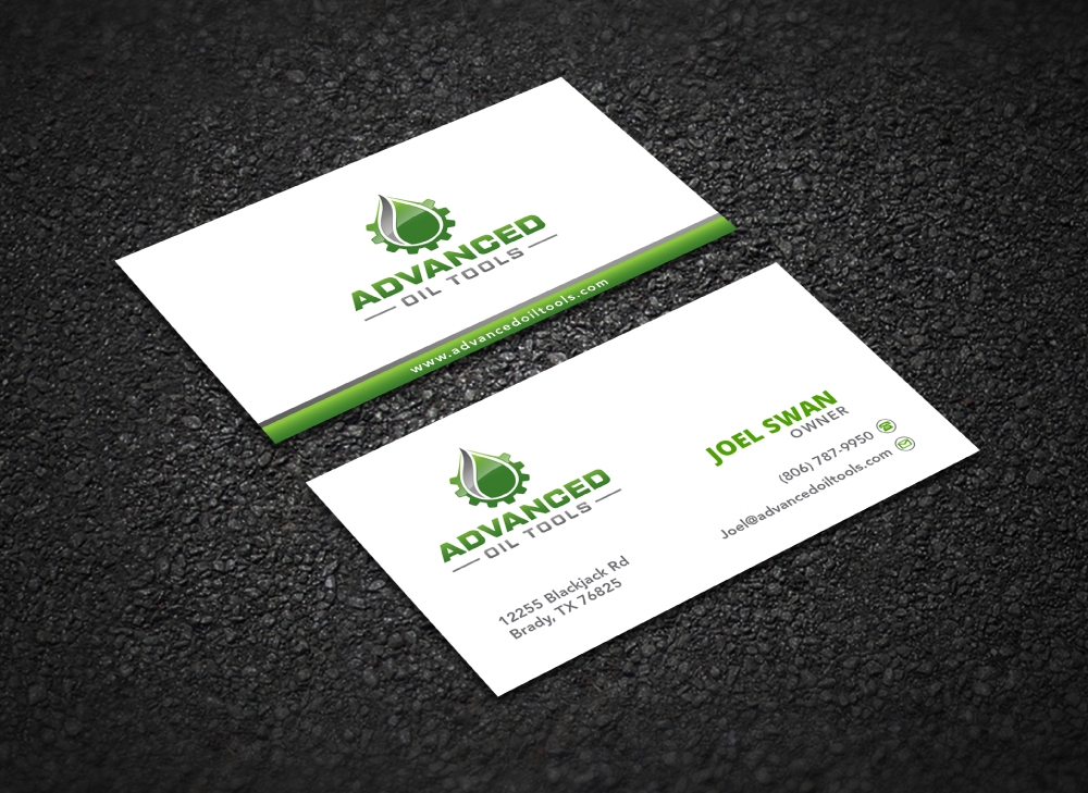 Advanced Oil Tools logo design by LogOExperT
