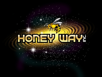 Honey way Inc. logo design by DreamLogoDesign