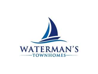 Watermans Townhomes logo design by Creativeminds