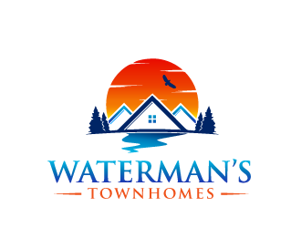 Watermans Townhomes logo design by tec343