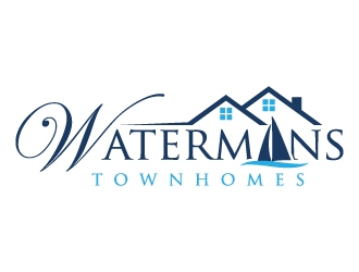 Watermans Townhomes logo design by jaize