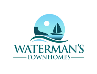 Watermans Townhomes logo design by kunejo