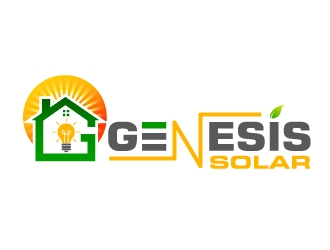 Genesis Solar logo design by Suvendu
