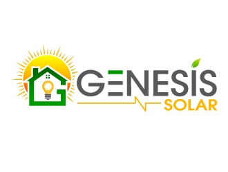 Genesis Solar logo design by Suvendu