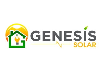 Genesis Solar logo design by Suvendu