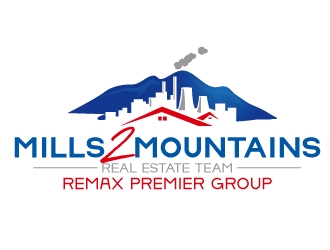 Mills 2 Mountains Real Estate Team logo design by dasigns