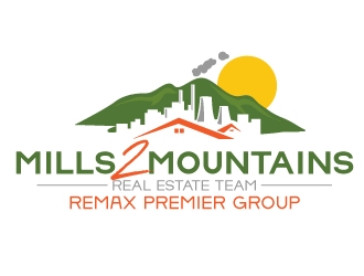 Mills 2 Mountains Real Estate Team logo design by dasigns