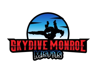 Misfits-Skydive Monroe logo design by MUSANG