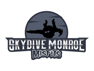 Misfits-Skydive Monroe logo design by MUSANG