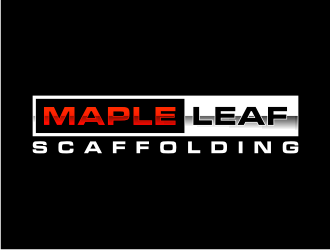 Maple Leaf Scaffolding logo design by nurul_rizkon