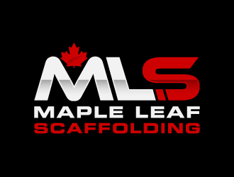 Maple Leaf Scaffolding logo design by akilis13