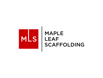 Maple Leaf Scaffolding logo design by ammad
