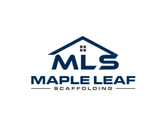 Maple Leaf Scaffolding logo design by ammad