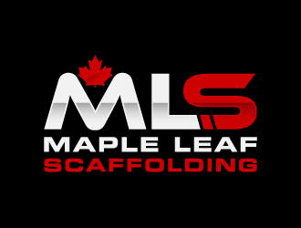 Maple Leaf Scaffolding logo design by akilis13