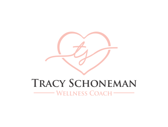 Tracy Schoneman Wellness Coach logo design by Girly