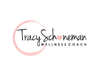Tracy Schoneman Wellness Coach logo design by Girly