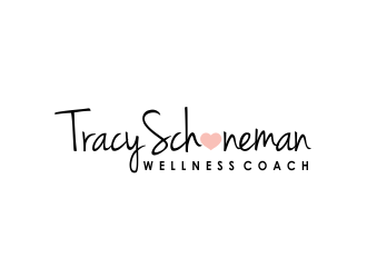 Tracy Schoneman Wellness Coach logo design by Girly