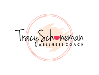Tracy Schoneman Wellness Coach logo design by Girly