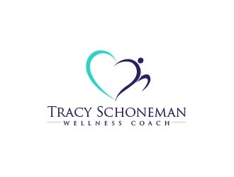 Tracy Schoneman Wellness Coach logo design by usef44