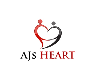 AJs Heart logo design by tec343