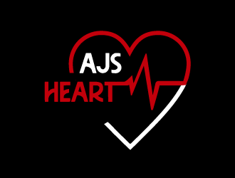 AJs Heart logo design by axel182