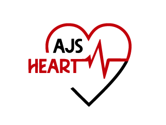 AJs Heart logo design by axel182