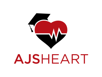 AJs Heart logo design by Kanya