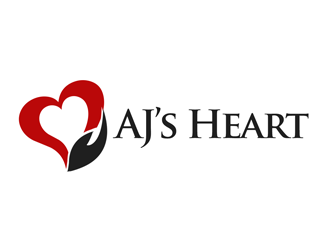 AJs Heart logo design by kunejo