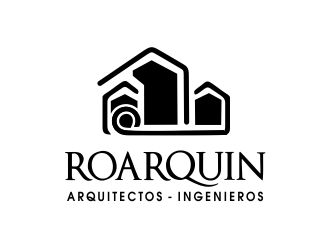 ROARQUIN CONSTRUCTORA  logo design by JessicaLopes