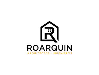 ROARQUIN CONSTRUCTORA  logo design by oke2angconcept
