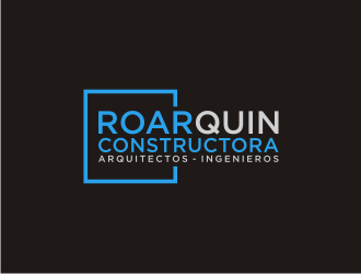 ROARQUIN CONSTRUCTORA  logo design by blessings