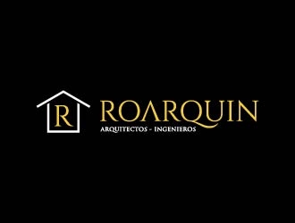 ROARQUIN CONSTRUCTORA  logo design by maserik