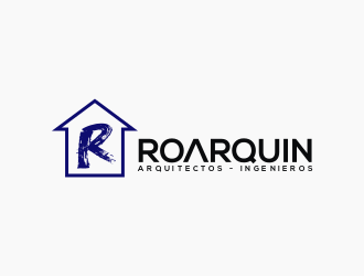 ROARQUIN CONSTRUCTORA  logo design by berkahnenen