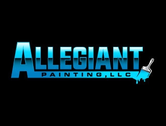 Allegiant Painting LLC logo design by daywalker