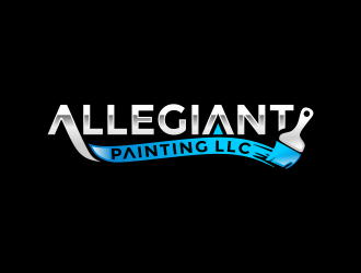 Allegiant Painting LLC logo design by semar