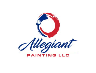 Allegiant Painting LLC logo design by PRN123