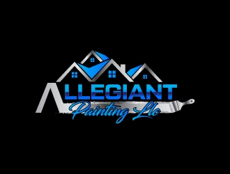 Allegiant Painting LLC logo design by Erasedink