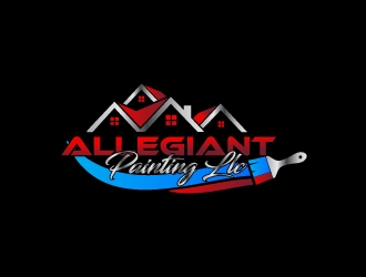 Allegiant Painting LLC logo design by Erasedink